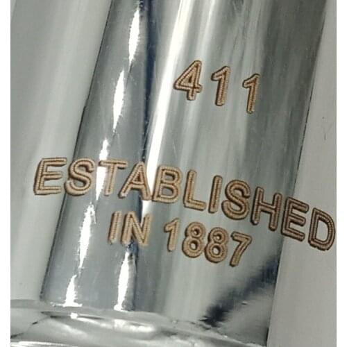 New De Xin Flute 411 Silver Plated Professional Flute Instrument Intermediate Student Flutes C Leg 16 Holes Closed Hole E Key