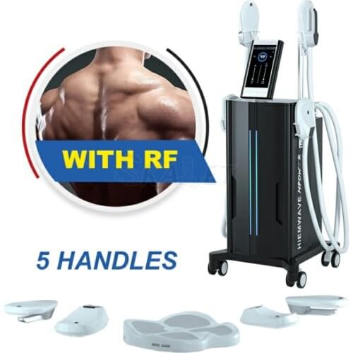 New Arrival ! Emslim RF 2/4/5 Handles Body Sculpt Hiemt Ems Electromagnetic Muscle Body Slimming Beauty Machine