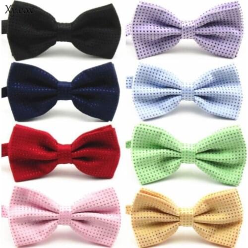 New official occasion gentleman business wedding bow tie party bow tie polka dot bow tie
