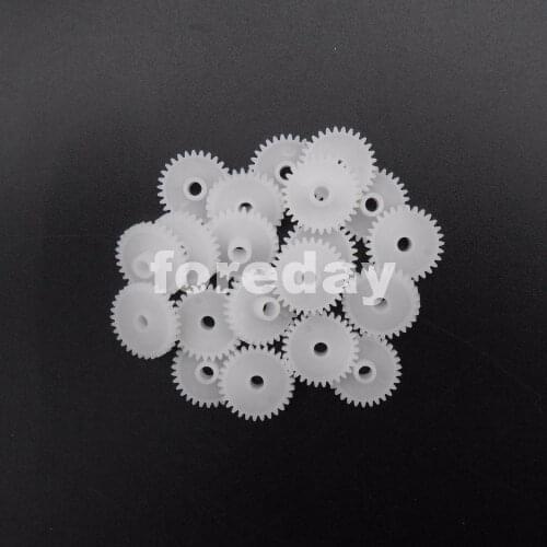 20PCS 30T Plastic Spur Gear 0.5 Modulus Teeth=30 Aperture: 2.95mm Spur Gears Thickness:4-5MM NEW HQ 0.5M DIY Accessorie*FD473X20