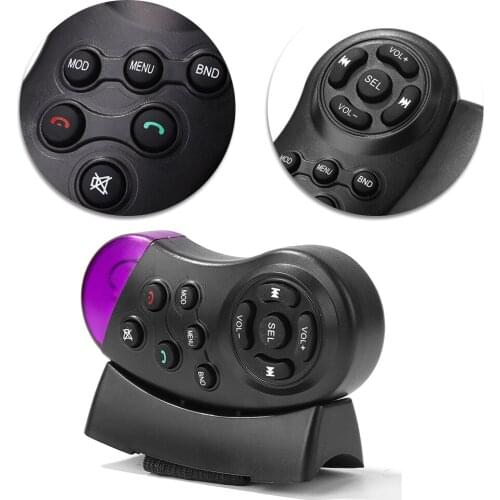 11 Buttons Car Steering Wheel Remote Control Switch for Car Radio CD VCD DVD Player Head Unit Wireless MP3 DVD Stereo Player