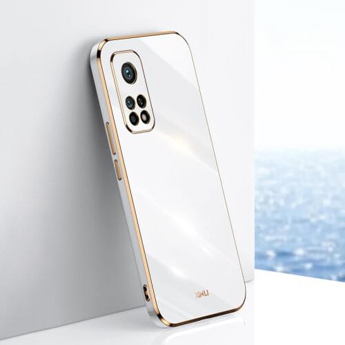 Plating Silicone Case For Xiaomi Mi 10T Pro Redmi Note 8 9 Pro Max 9S 8Pro POCO F3 Mi 8 9 Mi9 Phone Soft TPU Shell Full Cover ON