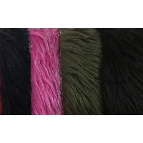 High-grade washing rabbit fur clothing fabrics clothing toys shoes artificial wool fabric