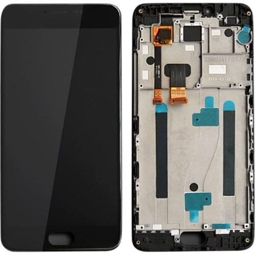 5.5" For Meizu M3 Note M681H L681H LCD Display Touch Screen Digitizer Panel Sensor Replacement Assembly with Frame