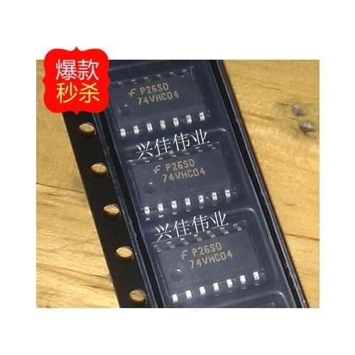 10PCS [Genuine ] 74VHC04 74VHC04MX SOP14 3.9MM reflect narrow goods
