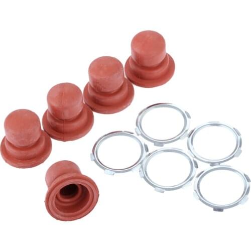 5 x Carburettor Oil Cup Primer Bulb with Gasket For Tecumseh Primer Engines 36045 36045A Vector Carburetors Chainsaws Parts