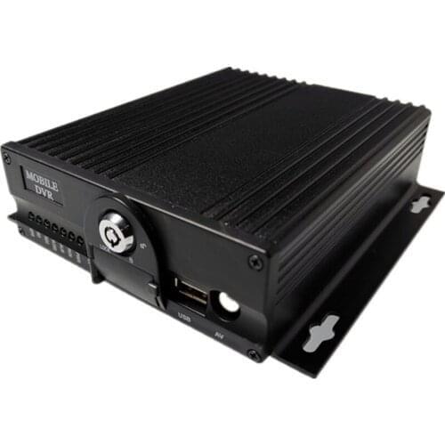 Factory Price 4 Channel 3G Mobile DVR with GPS Dual SD Card for School bus Truck