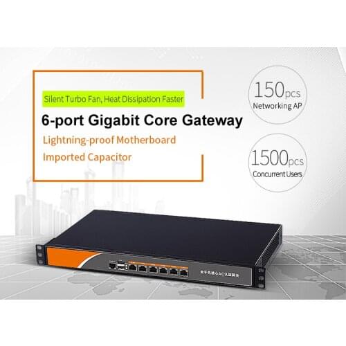 CF-AC300 Comfast 6-Port Gigabit Core Gateway Router/AC Controller Integrated Machine High Performance Industrial Network