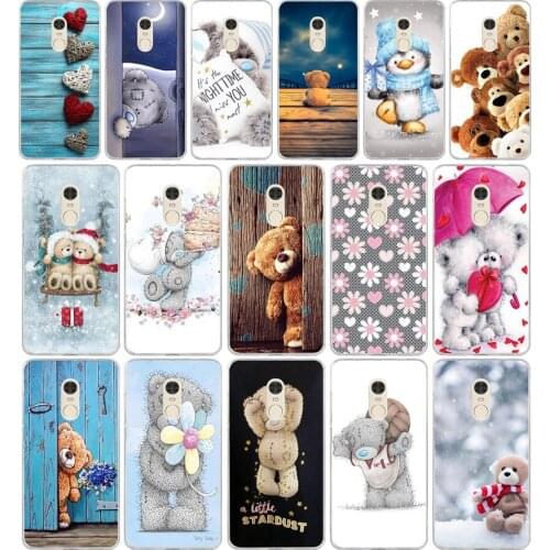 386FG Tatty Teddy Me To You Bear Soft Silicone Tpu Cover phone Case for xiaomi redmi 7 7a note 4A 4X 6 Pro 6A 7