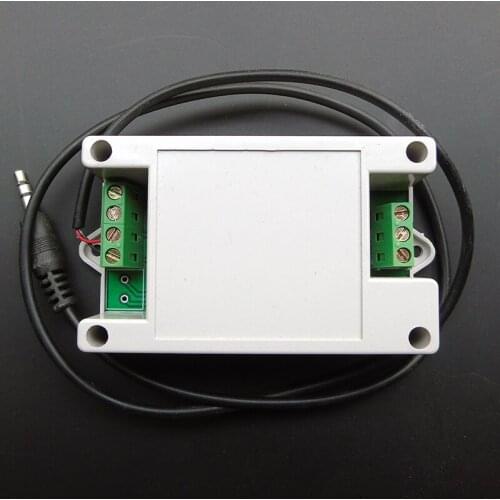 Detection Sound Sensor Audio / Headphone Input Control Relay Switch Module 5/12 / 24V with Housing
