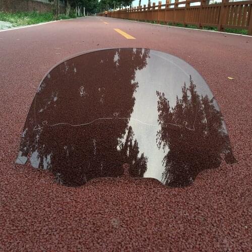 For Harley Electra Street Glide Touring 2014-up 2015-2019 13" Motorcycle Smoke Clear Transparent Windscreen Windshield