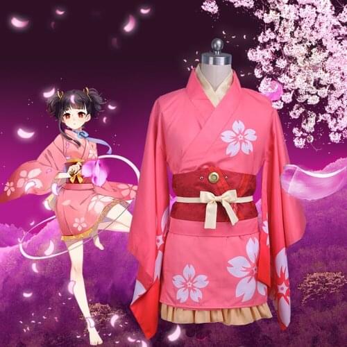 Anime Kabaneri of the Iron Fortress cosplay Mumei Kimono Costumes Koutetsujou no Kabaneri Uniforms bathrobe Kimono Outifit