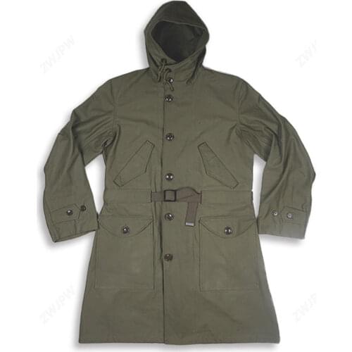 WW2 US MILITARY ARMY GREEN M47 COAT JACKET