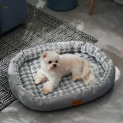 Summer Bamboo Mat Cat Bed House Kennel Cushion Sofa Cat Rug Dog Bed Dog House Pet Beds for Dogs Cat House Cat Bed Cama Gatos