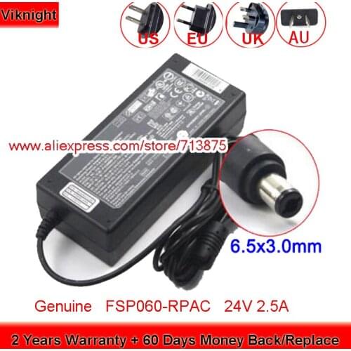 Genuine Zebra GK420 24V 2.5A 60W GX420D GX420T GK420D Printer Adapter for FSP060-RPAC P1028888-006 P1028888-001 P1029999-006