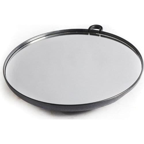 Professional Salon Barber Hairdressers Hairdressing Large Round Handheld Mirror