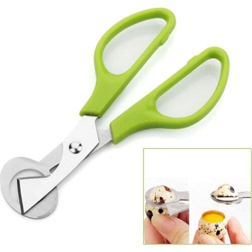 Stainless Steel Pigeon Quail Eggs Scissors Bird Cutter Scissors Operner Blade Kitchen Tool
