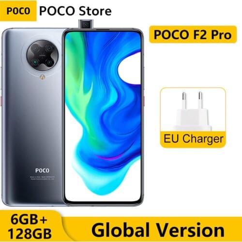 Global Version POCO F2 Pro 6GB 128GB Smartphone Snapdragon 865 64MP Quad Cameras 6.67" AMOLED 20MP Pop-up Front Camera