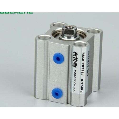 Smc type pneumatic cylinder CQ2B/CDQ2B bore 16mm stroke 5/10/15/20/25/30/35/40/45/50mm Double Acting single rod compact cylinder