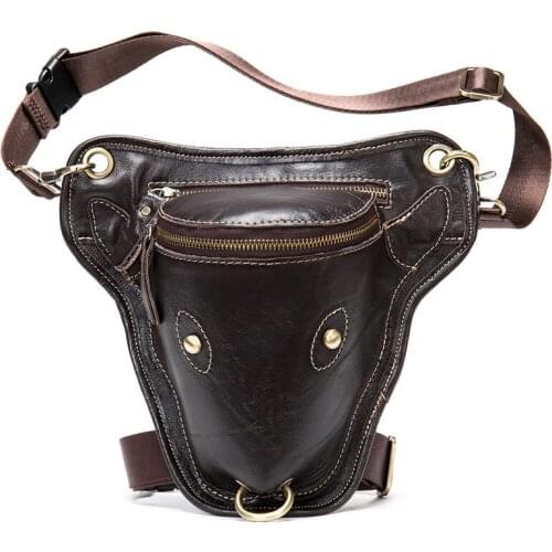 Genuine Leather Crossbody Bags Men Shoulder Men Chest Bags Fashion Travel Handbags Man Messenger Bag Male Waist Bags