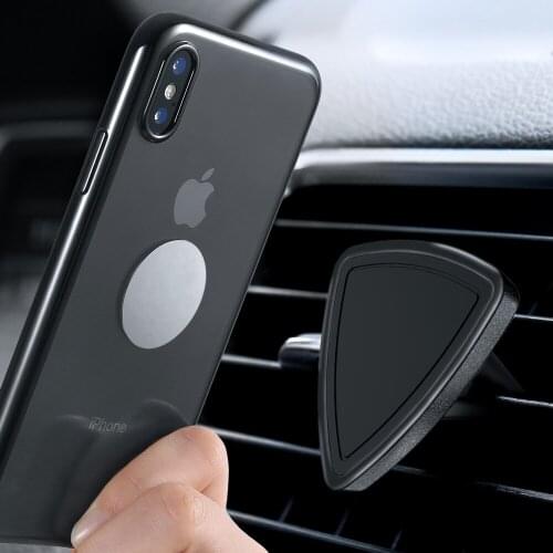 Universal Magnetic Car Phone Holder Mini Air Vent Outlet Mount Mobile Phone Holder For iPhone Samsung Huawei Car Accessories