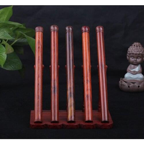 Viet Nam rosewood joss sticks incense bucket Aloes sandalwood Fragrant incense tube 22cm screw tube Redwood props lying