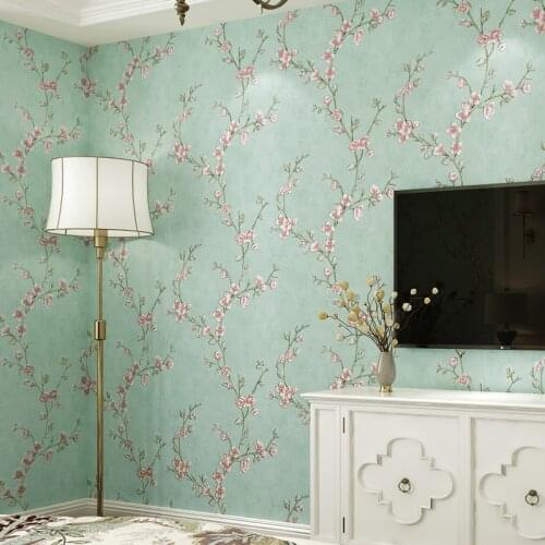 Vintage 3d Embossed Flower Wallpaper Bedroom Walls Rural Vine Floral Peel and Stick Wallpapers Self Adhesive Wall Paper Art W238