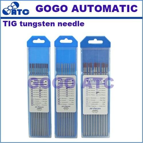 Tungsten needle argon arc welding tungsten needle fittings Welding wire tungsten rod electrode argon arc welding torch 1.6-4.0