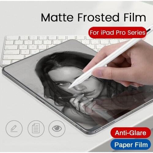 2pcs Paper Like Tablet Screen Protector For IPad Pro 11 12.9 2021 10.5 10.2 2020 Matte Painting Write For Ipad Air Mini 5 4 3 2