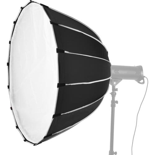 Andoer KP2-90 90cm Large Portable Softbox Professional Deep Parabolic Photography Quick Softbox with Carrying Bag for Studio