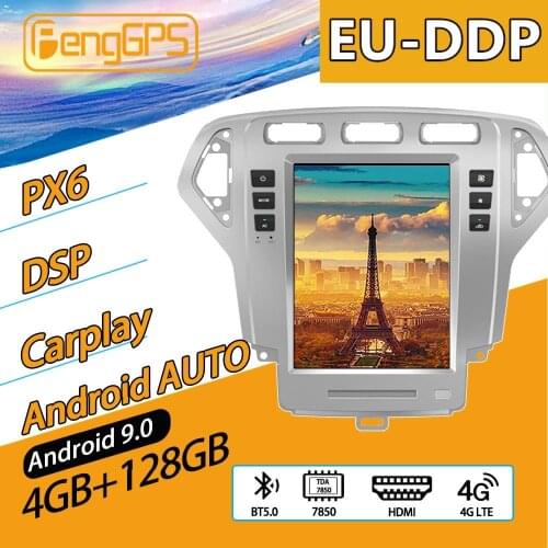 For Ford Mondeo MK4 2007 - 2010 Android Car Radio Multimedia Player autoradio Audio Stereo GPS Navi Head Unit Cassette Recorder