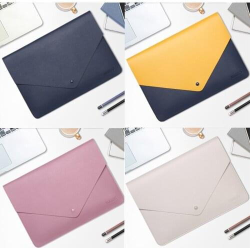Ultra Thin PVC Sleeve Laptop Bag for Macbook Pro 11 12 13 Inch Briefcase Waterproof Portable Notebook Cover For Huawei Laptop
