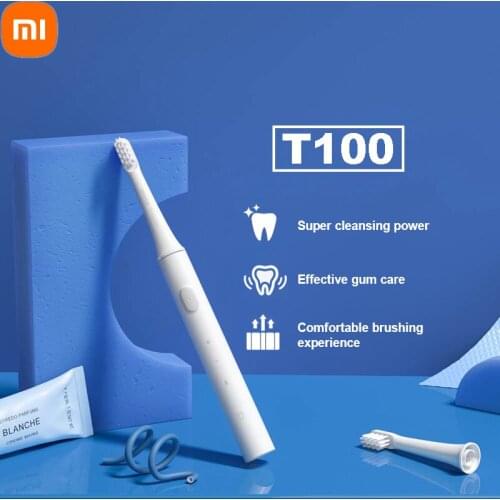 Xiaomi Mijia T100 Electric Toothbrush Sonic Cordless USB Rechargeable Toothbrush Smart Control Waterproof Ultrasonic Tooth Brush