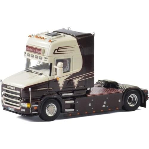 Exquisite Alloy Model WSI 1:50 SCANIA 4 SERIESTORPEDO TOPLINE 4x2 Truck Tractor Vehicles DieCast Toy Model Collection Decoration