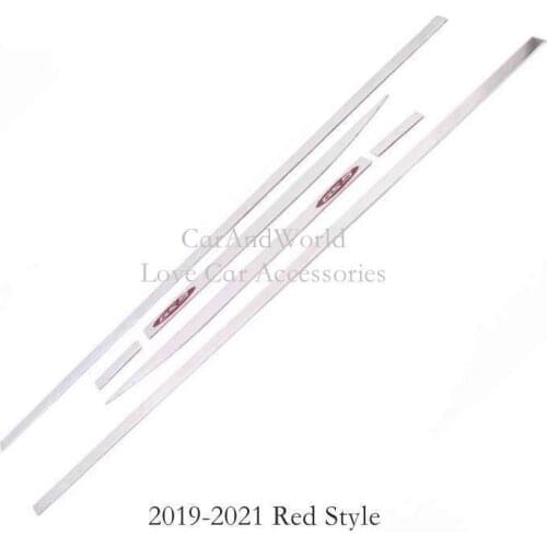 Stainless Steel Car Door Edge Body Sequin Kit Trims Cover For Trumpchi Gac Gs5 2012-2016 2019-2021 Auto Garnish Accessories