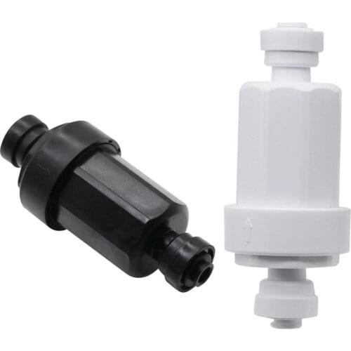 1/4" Slip Lock Microfilter 120 Mesh Screen Quick Access Micro-filter Purifier Aquarium Garden Irrigation Filtration Equipment