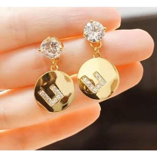 Fashion Jewelry Gold Stud Earrings Fashion Jewelry Top Quality Silver Jewelry