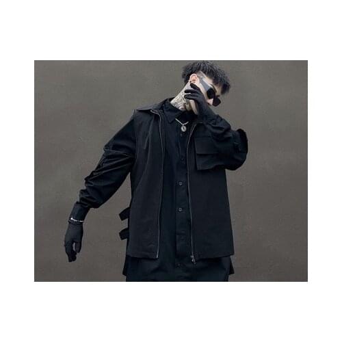 Fashion High street vest male spring Japanese casual jacket male vest