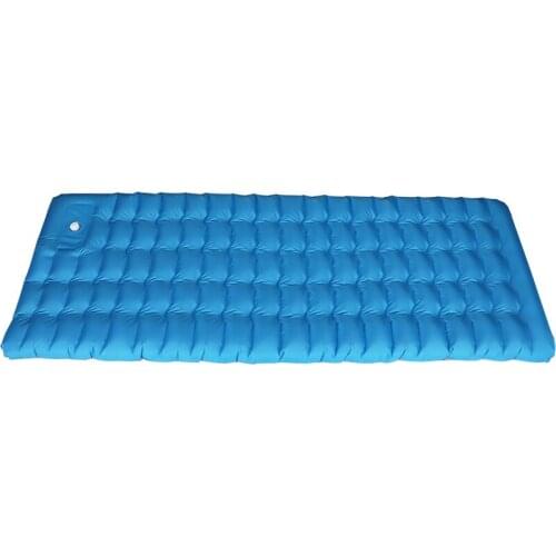 Single Person Use Air Bed Increased Moisture-proof Inflatable Mat Ultralight Air Mattress Foot Pressing Camping Mat