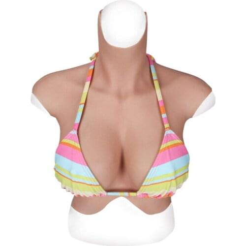 The Latest Silicone Breast Prosthesis Simulation Breast Prosthesis CD Pseudo Mother Transgender Fake Breast