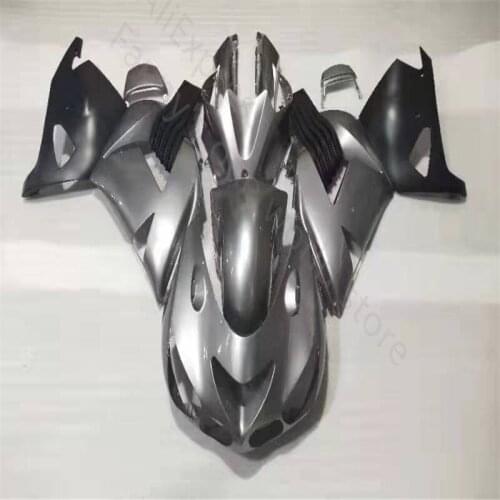 New High Quality black gray Fairing kits for Kawasaki Injection mold ZX14R 2006 2007 2008-2011 ZX 14R 06-11 fairing