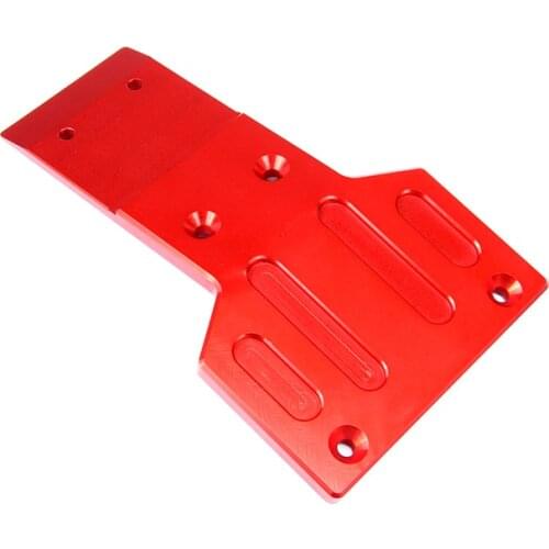 CNC precision machining all metal chassis lower guard for ROVAN KM HPI BAJA 5B 5T 5SC