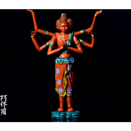 Pvc figure model toy Ashura thousand hand Avalokitesvara Buddha