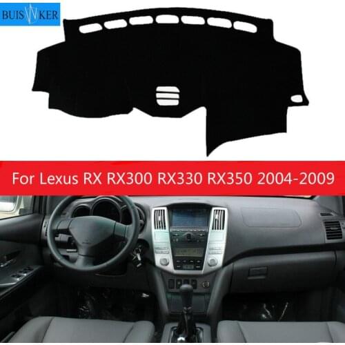 Car Dashboard Cover Silicone Non-Slip For Lexus RX RX300 RX330 RX350 2004-2006 2007 2008 2009 Dash Mat ANti-UV Carpet