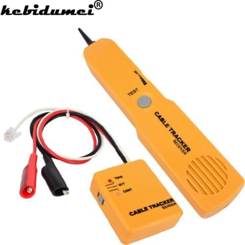 New RJ11 Network Phone Telephone Cable Tester Toner Wire Tracker Tracer Diagnose Tone Line Finder Detector Networking Tools
