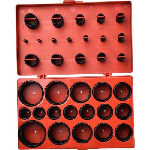 419pcs Universal O Ring Metric Washer Seals Watertightness Assortment Kit for Automotive Mechanics O-ring Rubber Silicone Gasket