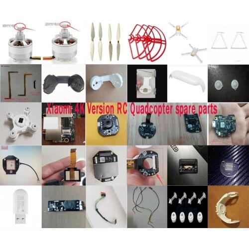 Xiao FPV Drone RC Quadcopter 4K Version spare parts propeller balde frame motor ESC body shell steering arm cable board etc