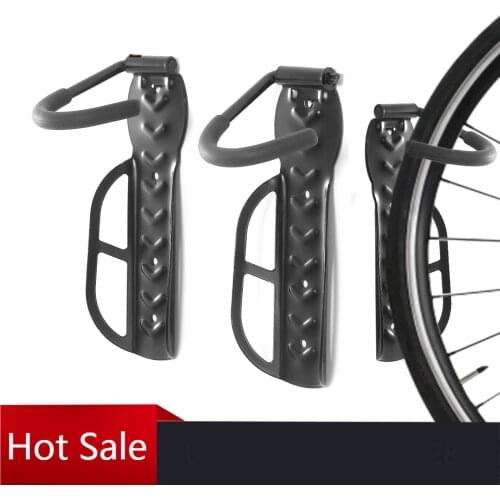 1/3 Piece Bicycle Wall-mounted Steel Fixing Hook 30Kg Capacity Storage Rack Bike Nook Stand Car Accessories Cycling