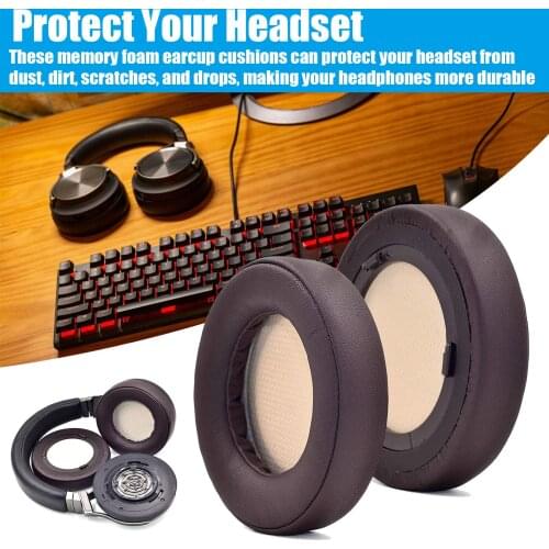 2pcs Earpad Cushion Earcup Protective Case Cover For Corsair VIRTUOSO RGB WIRELESS SE Headset Accessories Drop Shipping