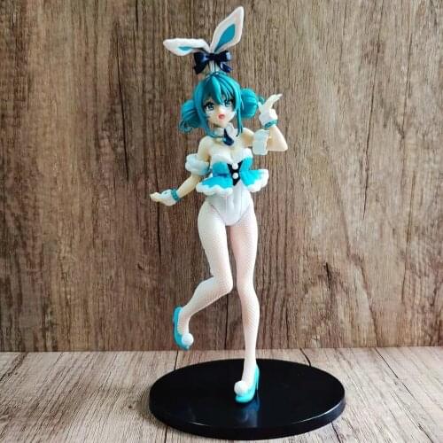 29CM Anime Figure MIKU BiCute Bunnies Bunny Girl PVC Action Figure Model Toys Anime Brinquedos Figurals